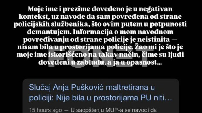 Dačić: Tačka na manipulaciju